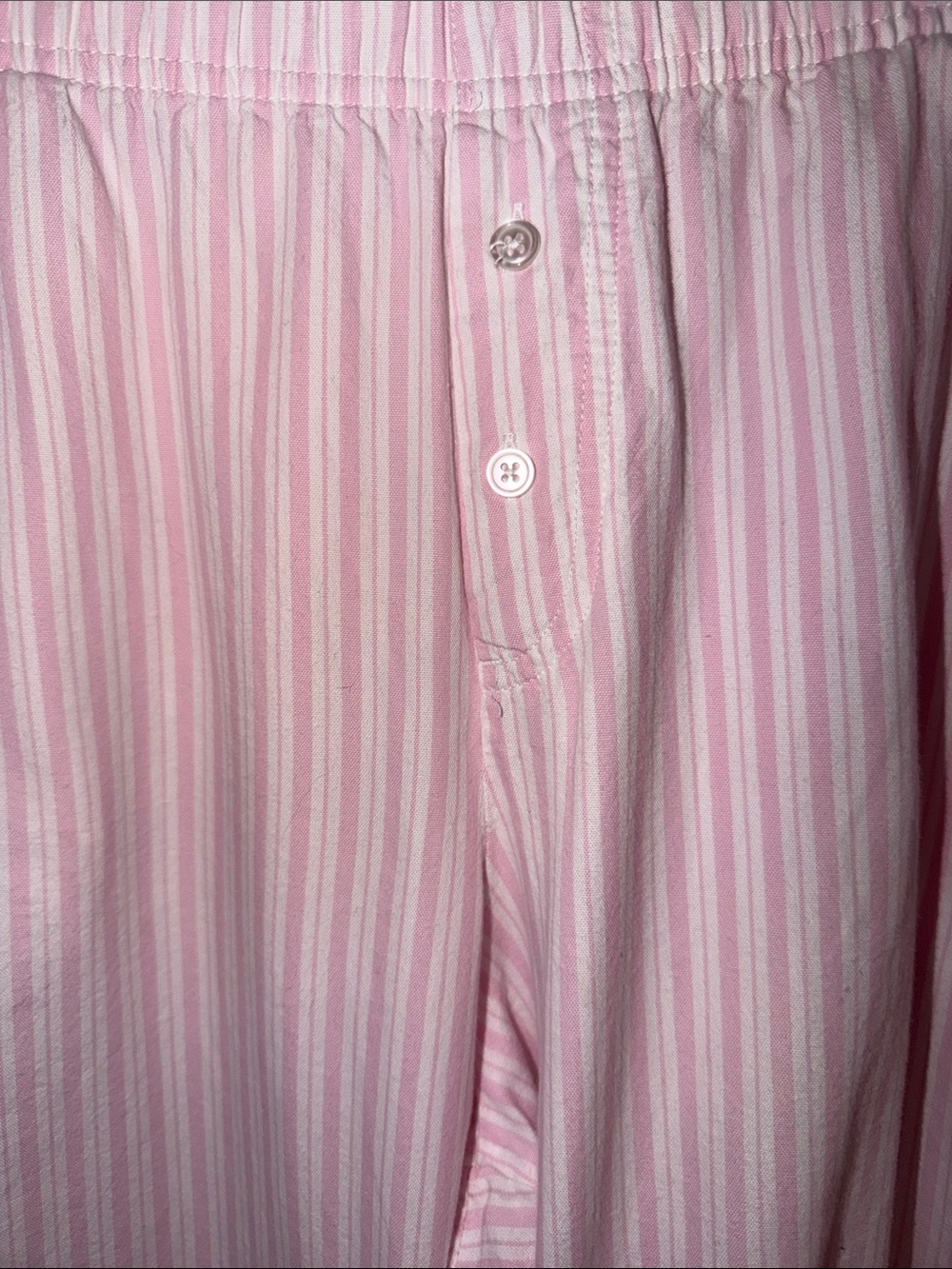 Hollister Pink & White Striped Pajama Pants - Picture 6 of 10